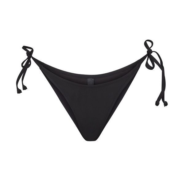 Skims Signature Swim Dipped Tie Bottom. - Picture 1 of 6